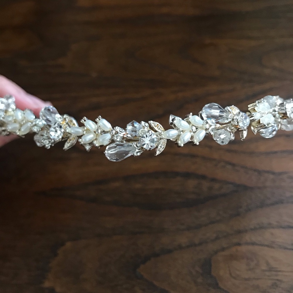 Gorgeous Pearl and Crystal Bridal Headband